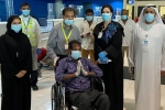 UAE, waived off, dubai hospital waives off 1crore 52lakh bill for telangana covid 19 patient, Hyderabad airport