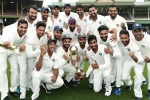 Indian team, test series in australia, india vs australia india wins first ever cricket test series in australia, Adelaide