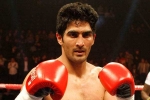 Indian boxing ace Vijender Singh, Vijender Singh first pro fight in USA, indian boxing ace vijender singh looks forward to his first pro fight in usa, Vijender singh