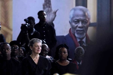 Former UN Chief Kofi Annan Laid to Rest in Ghana