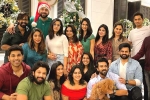 Niharika, Allu Arjun, mega heroes bond over christmas party, Media