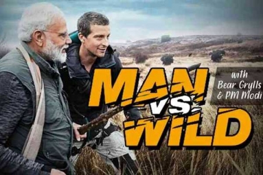 Narendra Modi with Bear Grylls in ‘Man vs Wild’ Tonight