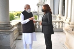 Narendra Modi and Kamala Harris news, Narendra Modi, narendra modi s special gift to kamala harris, Indian american