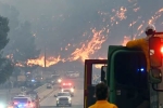 Los Angeles Wildfire, Los Angeles, new wildfire erupts near los angeles, Fighter