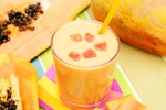 Papaya Smoothie new updates, Papaya Smoothie for health, papaya smoothie that can help with bloating, Gut health