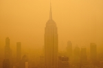 New York breaking news, New York smog, smog choking new york, Desert
