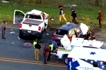 Texas Road accident latest, Texas Road accident updates, texas road accident six telugu people dead, Christmas