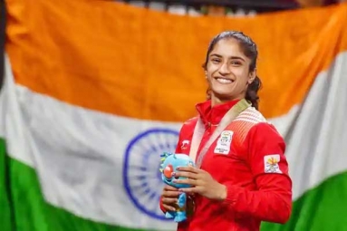 Vinesh Phogat First Indian Nominated for Laurels World Sports Award