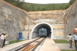 India, double stack, world s first electrified rail tunnel to be operational in 12 months in haryana, Goods train