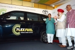 Toyota news, hydrogen electric vehicle, world s first flex fuel ethanol powered car launched in india, Diesel