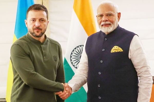 Narendra Modi meets Ukraine's Zelensky in New York