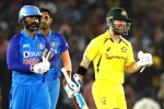 India Vs Australia scores, India Vs Australia T20 series, australia beats india by 4 wickets in the first t20, Rajiv gandhi