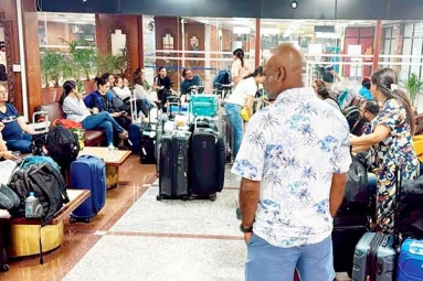 Indian Pilgrims Stranded At Nepal Airport Indian Pilgrims Stranded At Nepal Airport