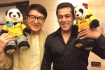 Jackie Chan in India, Jackie Chan, jackie and salman khan bond in mumbai, Kung