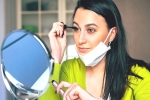 skin, face masks, how to wear makeup with a facemask, Skin care