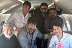 YS Jagan, Chiranjeevi, megastar and team flies to vijayawada to meet ys jagan, Y s jaganmohan reddy